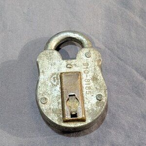 Vintage Padlock with No Key